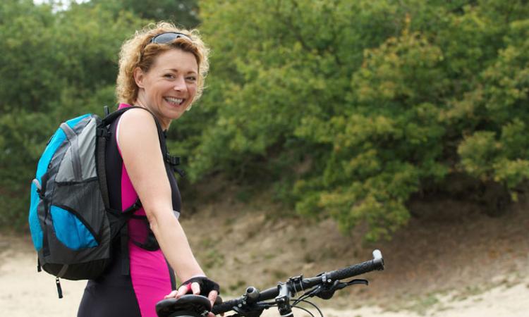 woman-with-bike-1 Woman with a bike